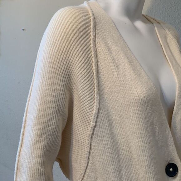 FREE PEOPLE | 'Irreplaceable' Long Cardigan - [size Small in Ivory] - Picture 7 of 12